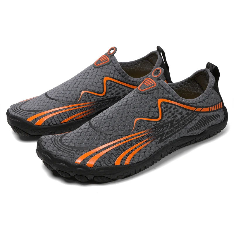 Summer Quick-Drying Beach Water Shoes Unisex Swimming Aqua Slippers Outdoor Activities Surfing on The Sea Five Finger Sandals