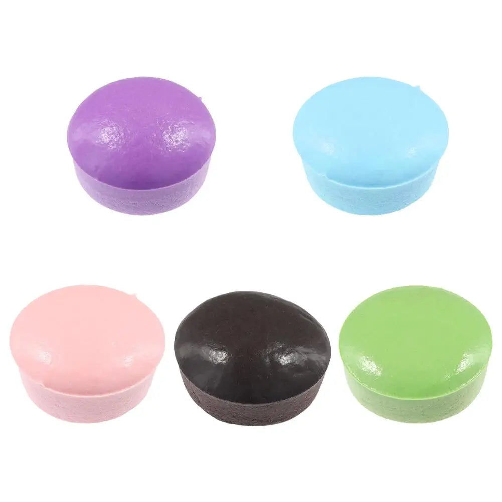 Purple Soft Potato Pinch Toy - Fun Custard Bun Sticky Small Cake, Slow Rebound Decompression Toy, Party Gift Candy Color