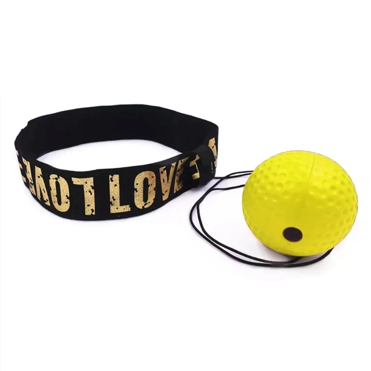 1Pcs MMA Boxing Speed Ball Head-Mounted Pu Punch Sanda Training Hand Eye Reaction Home Sandbag Fitness Equipment Gym Muay Thai