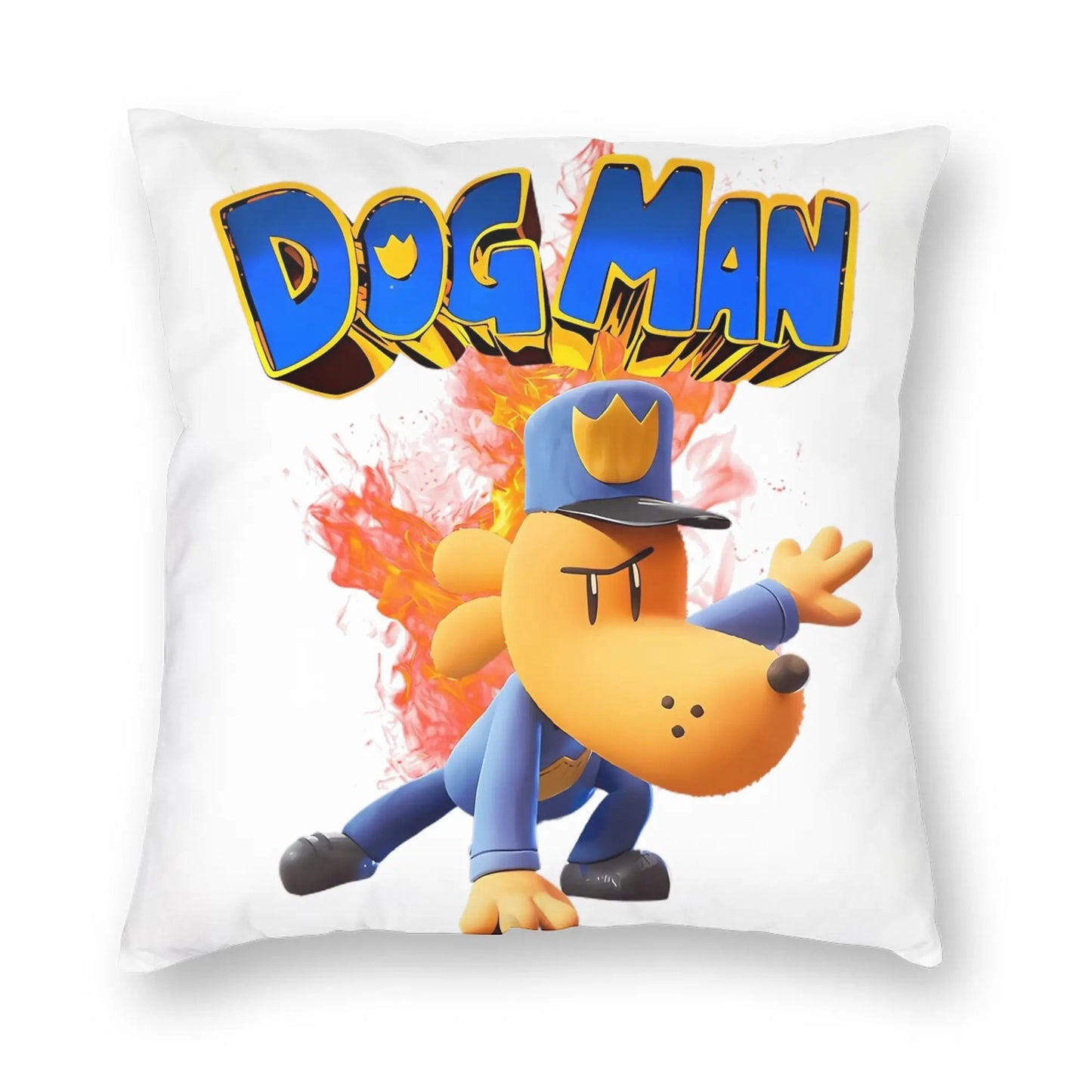 DogMan Petey the Cat x Dog Man Pillowcase Double-sided Printing Fabric Cushion Cover Decor  Pillow Case Cover Bed Zipper 40*40cm