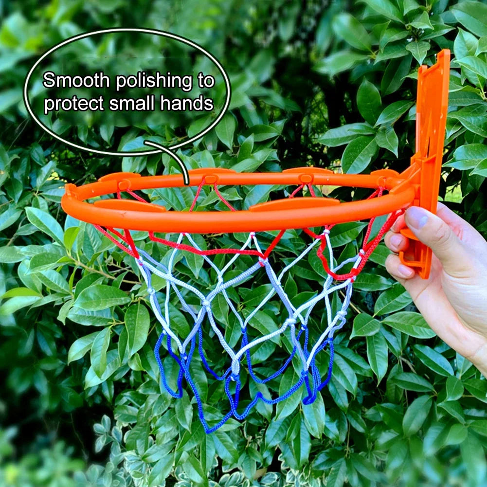 Kids Indoor Silent Basketball Ball 24/21/18cm High-Resilience Foam Silent Basketball Size 7 Lightweight Small Basketball Basket