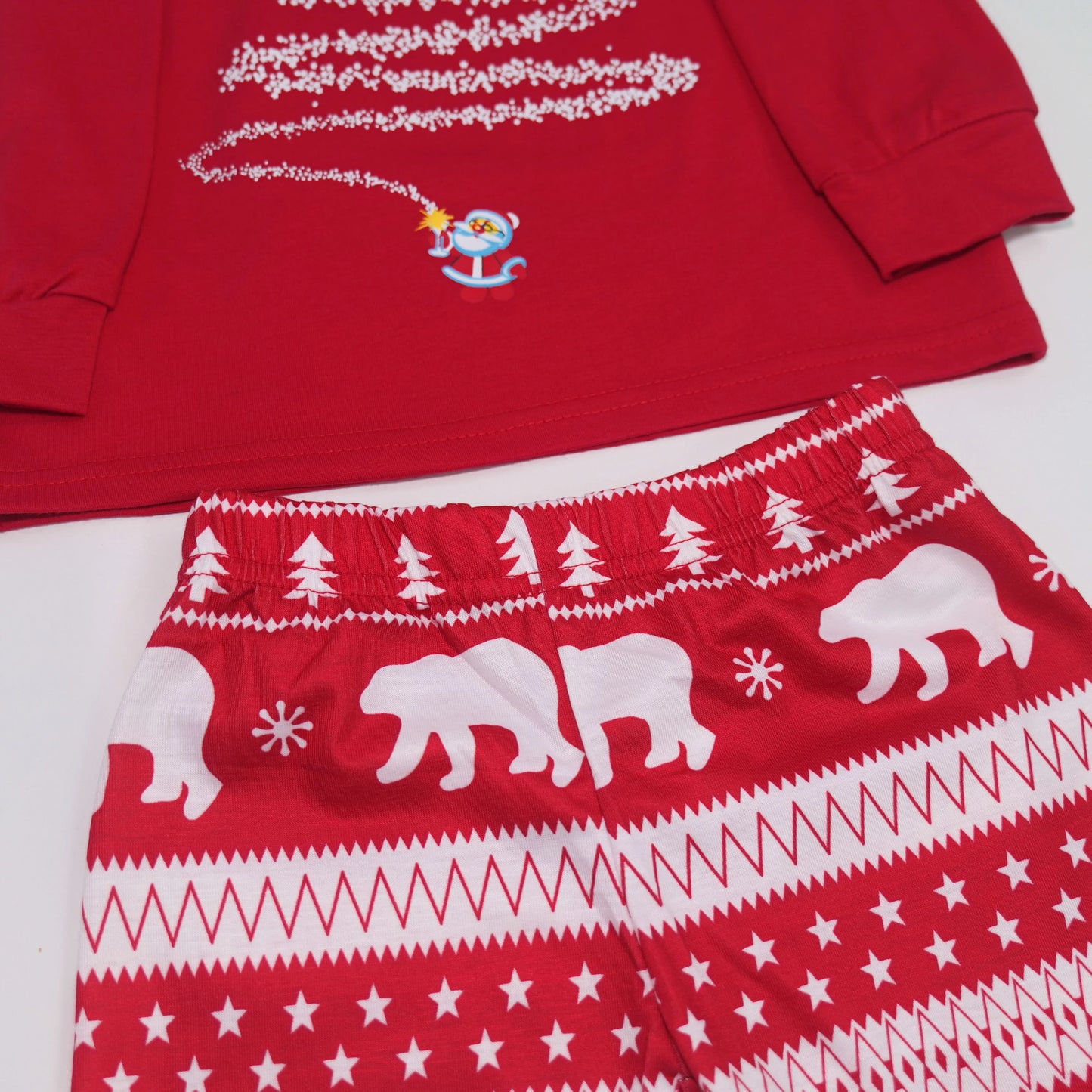 Christmas Look Pajamas Set Mom Dad Kids Dog Matching Pyjamas Cute Elf Print Sleepwear Soft Loose 2 Pieces Suit Xmas Wear Pijamas