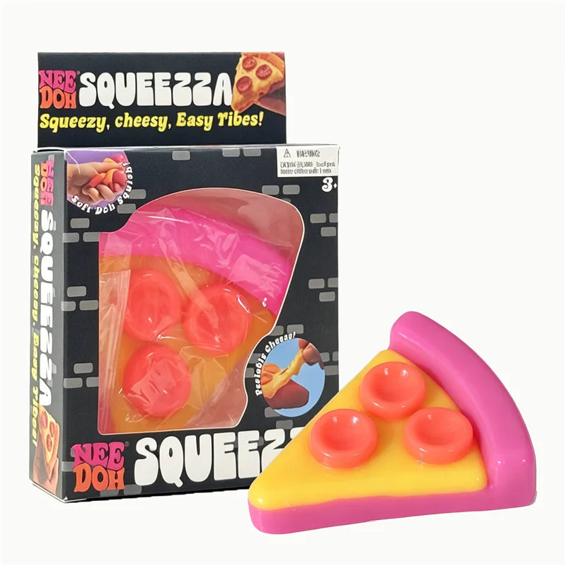 Needoh Sensory Jellyfish Gummy Bear Toy Soft Nice Cube Anti-Stress Stress Relief Pressure Souvenir Sensory Non-toxic Fidget Toy