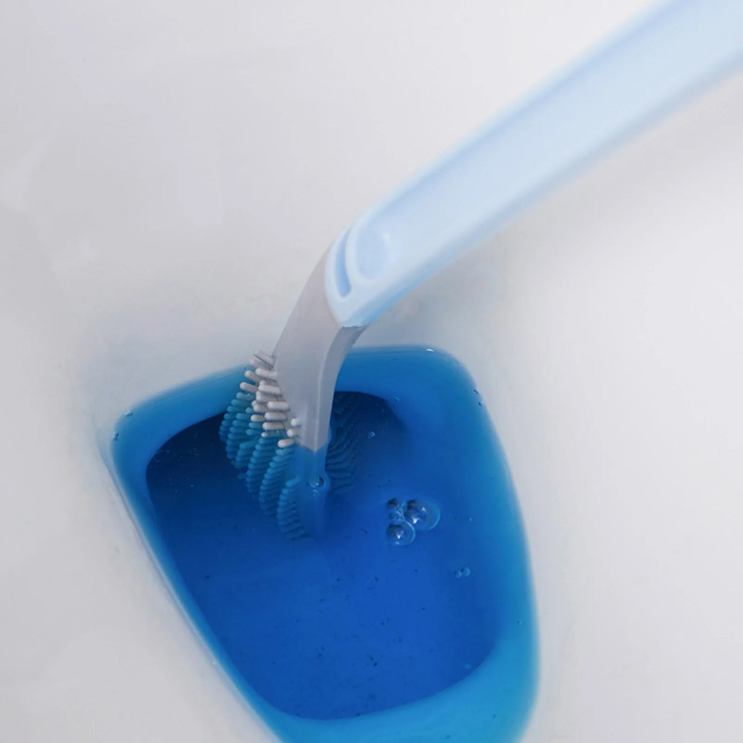 Golf brush head toilet brush no dead corners household toilet long handle squatting toilet cleaning brush Bathroom Tool