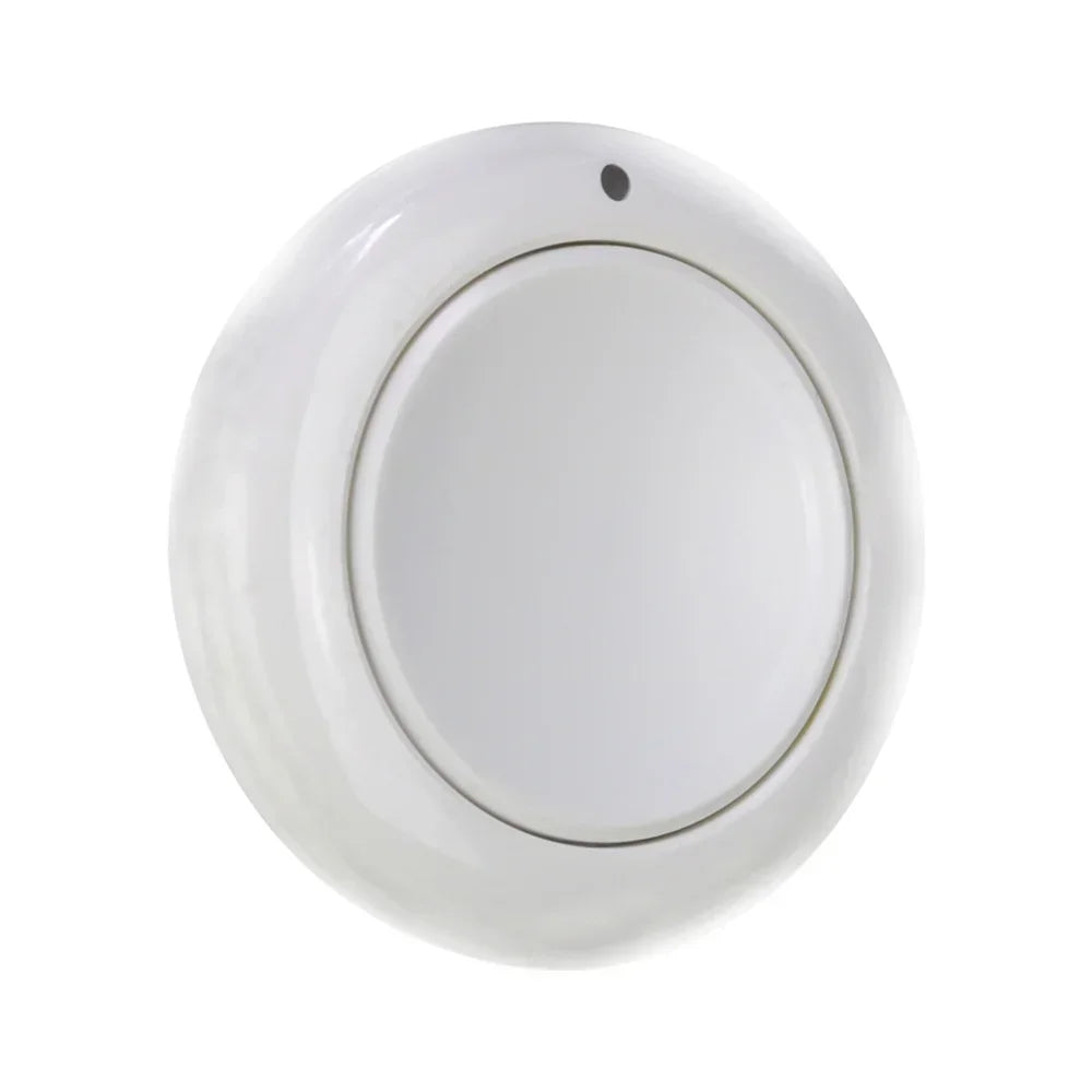 EV1527 Chip Learning Type 1 Button Round 433Mhz Wireless Remote Control Switch , SOS Panic Button Doorbell