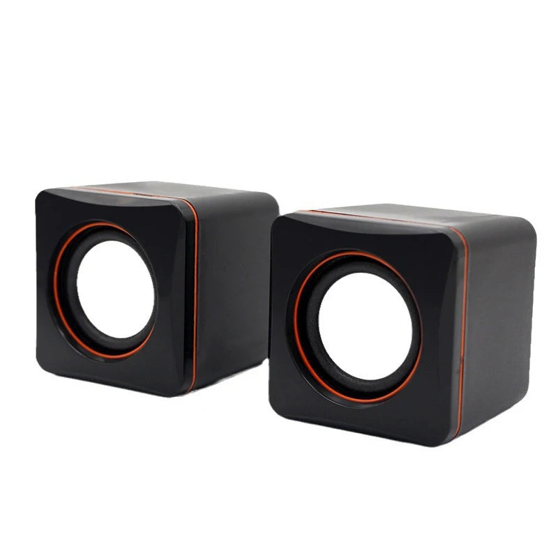 USB External Small Speaker Multimedia Small Speaker Desktop Computer Laptop External Mini Speaker Office and Entertainment