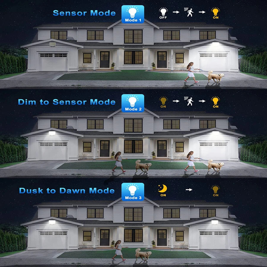LED Solar Lights 228/328 Outdoor PIR Motion Sensor Wall Lamp IP65 Waterproof Street Light with Remote for Garden Lighting