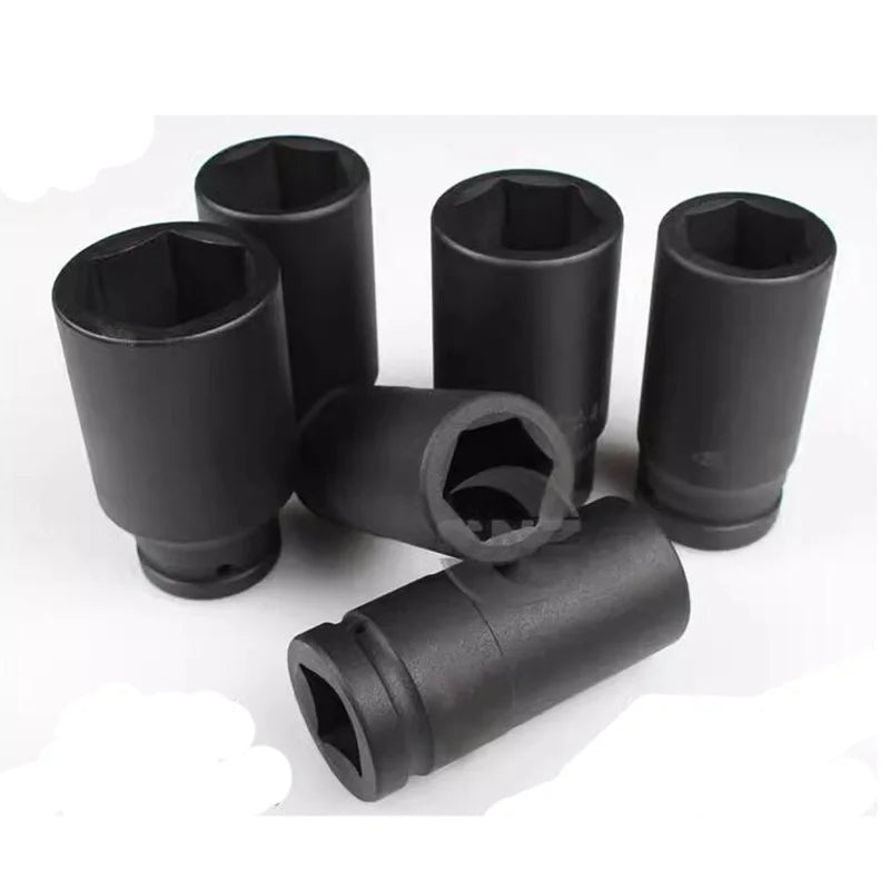 80mm Long 3/4 Inch Drive Impact Hex Socket 6 Point 17mm 18mm 19mm 20mm 21mm 22mm 23mm 24mm 25mm 26mm 27mm 28mm 29mm To 55mm