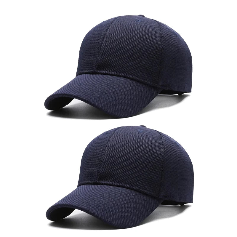 Pineapple Cloth Light Plate Simple Hat Men'S Casual Baseball Cap Fashion Visor Hat Minimalist Female Cap, Big Head Circumference