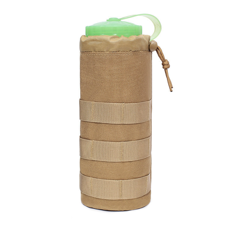 Molle Water Bottle Bag Pouch Holder Outdoor Travel Camping Hiking Cycling Fishing Hunting Water Bottle Kettle Carrier