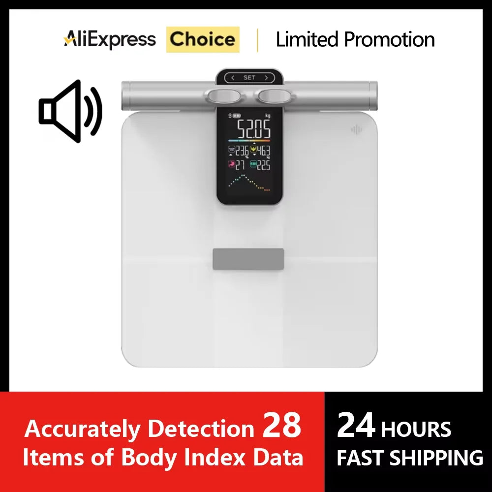 Smart Kitchen Scale Stainless Steel Food Calorie Protein Fat Carbs Nutritional Calculator 11LB/5kg Weight for Healthy Cooking