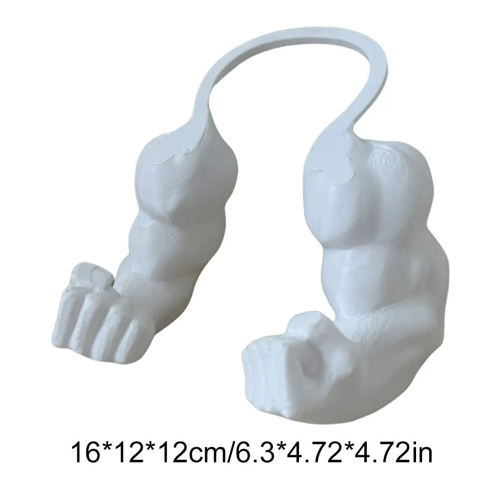 Cat Muscle Arms 3D Printed Cat Neck Arms with Muscles Superhero Cosplay for Party Halloween Birthday Costume Accessories