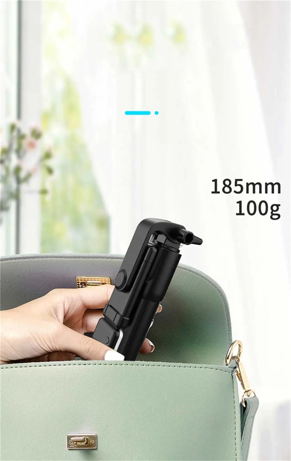 New Bluetooth Selfie Stick Mobile Phone Holder Retractable Portable Multifunct-ional Mini Tripod with Wireless Remote Shutter