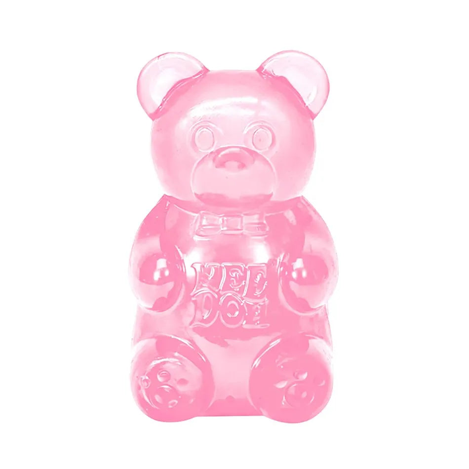 NeeDoh Gummy Bear Squishy Toy Soft Stress Relief Sensory Fidget Squeeze Toy for Kids & Adults Non-Toxic Anxiety Relief Desk Toy