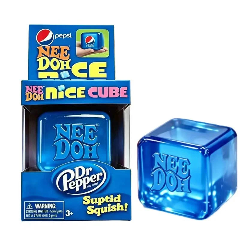 NeeDoh Fuzz Ball Series Desktop decompress Ornament Stress Relief Toys Squishy Toys for Under Pressure Fun Soft Stress Ball gift