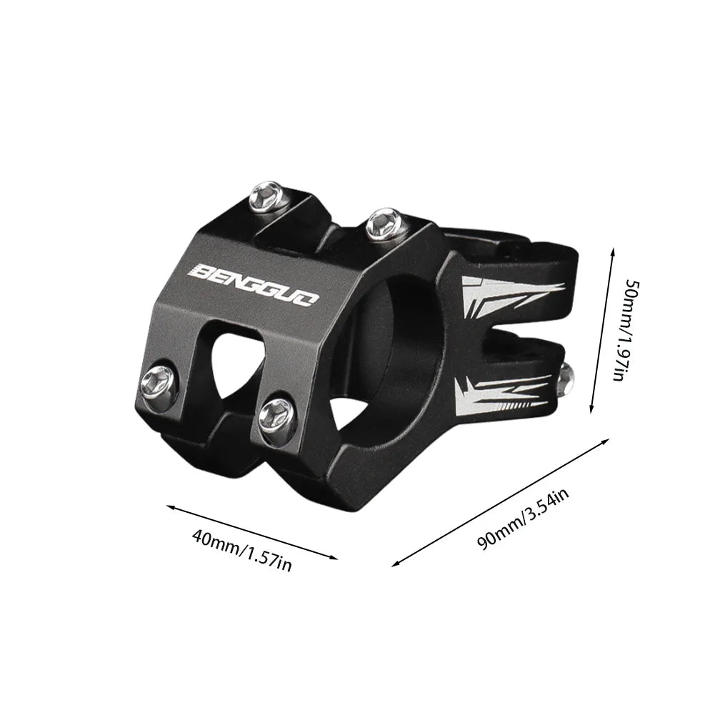 31.8 Stem MTB Stem Aluminum Alloy Short Handlebar Stem MTB Bike Handlebar Stem for Most Bicycle Road Bike MTB BMX Fixie Gear