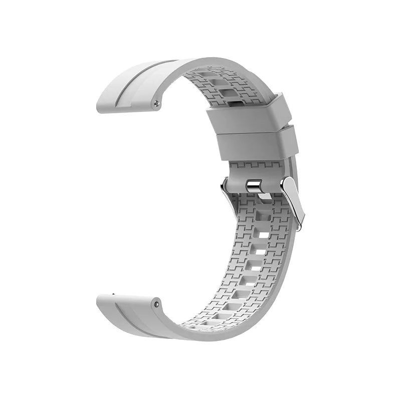 20mm 22mm watch band for Samsung Galaxy watch 6/5/pro/4/6 classic/Active 2 Silicone Sport bracelet huawei gt 4-3-pro-2-2e strap
