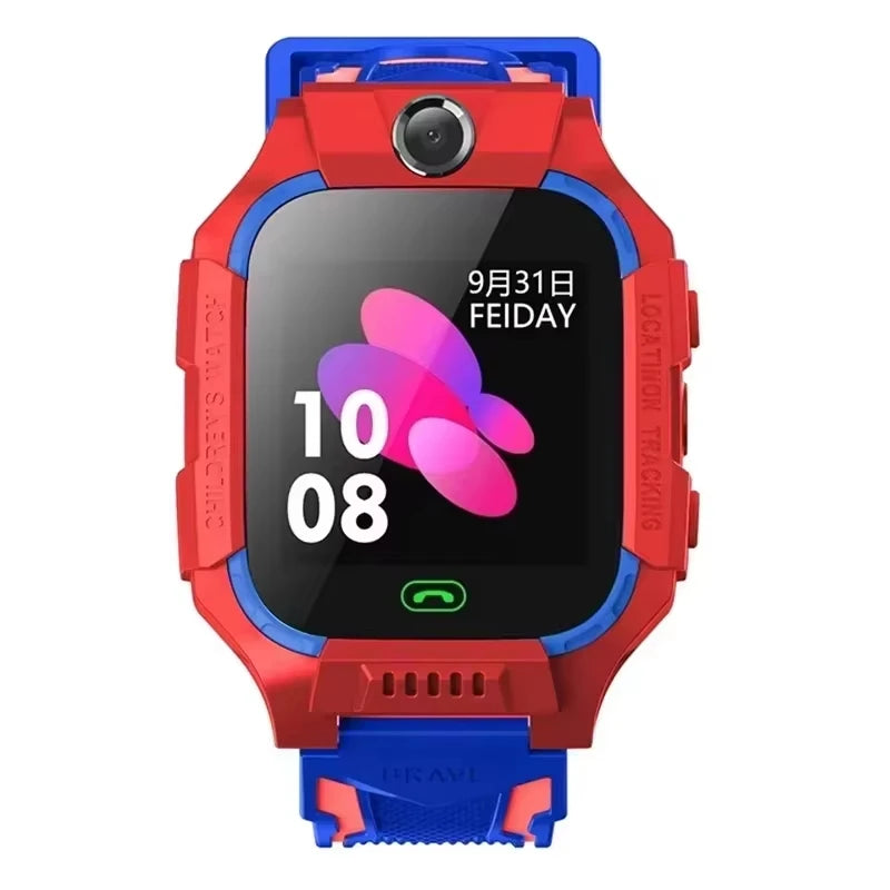 Lenovo 4G Kids Smart Watch 8K Camera SOS GPS Tracker Sim Card Call Waterproof Child Watch for Boys Girls Birthday Gift Android