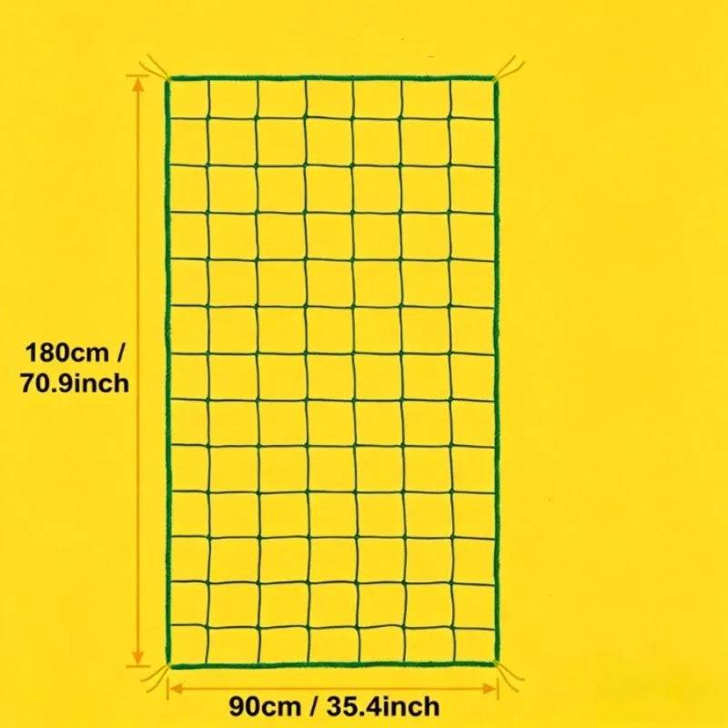 1Pcs Nets Garden Arch Trellis 71Inch Plant Climbing Tunnel Net Outdoor Vine Fruit Vegetable Flower Support Net for Lawn Backyard