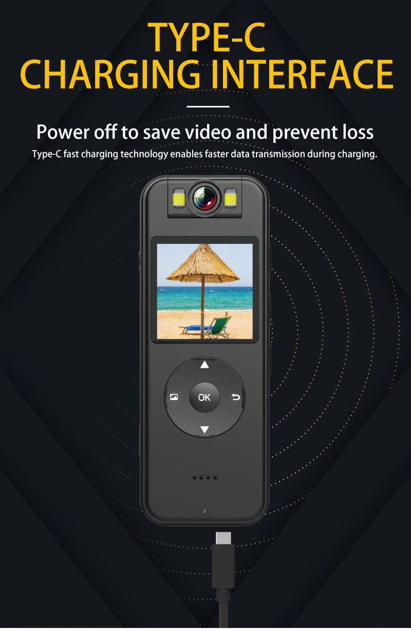Ultra HD 4K Mini Camera WiFi Portable Small Digital Video Recorder Police BodyCam Infrared Night Vision Miniature Camcorder