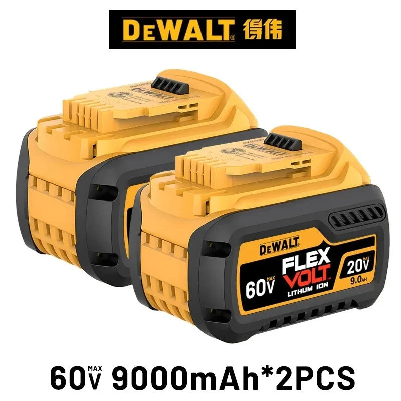 DeWALT Original Battery 20V/60V 6Ah 9Ah MAX FlexVolt for DCB606 DCB205 DCB206 DCB209 DCB182 Power Tool