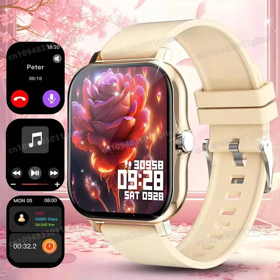 New Smartwatch BT Call Health&Sleep Monitoring 1.80''HD Screen Kids Smart Watch Waterproof Fashoin Sports Bracelet For Women Men