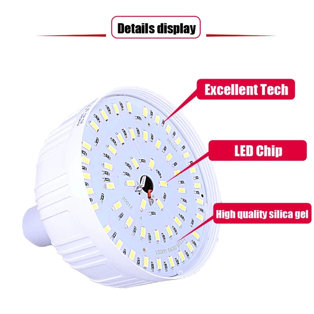 Portable Camping Lights Rechargeable lamp Led Light Lantern Emergency Bulb High Power Tents Lighting Flashlight Equipment Bulb