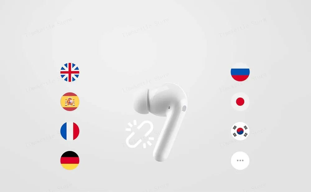 Timekettle M3 Translator Earbuds Bluetooth Real Time Simultaneous Headphones Instant Voice Translate Device for Business Travel