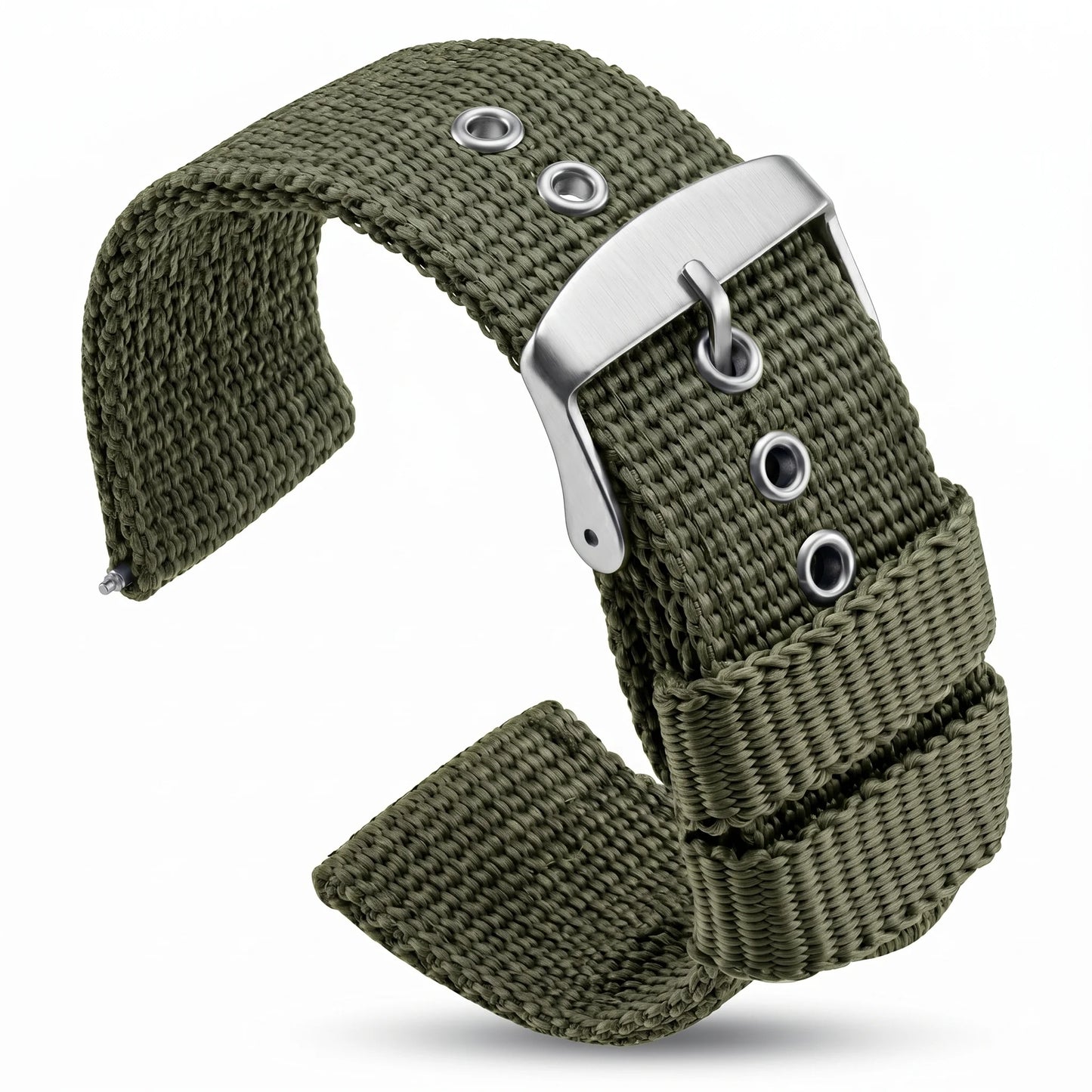 18 20 22 24mm Universal Nylon Watchband Sport Canvas Strap 4 Colors Replacement Bracelet Men Women Accessories