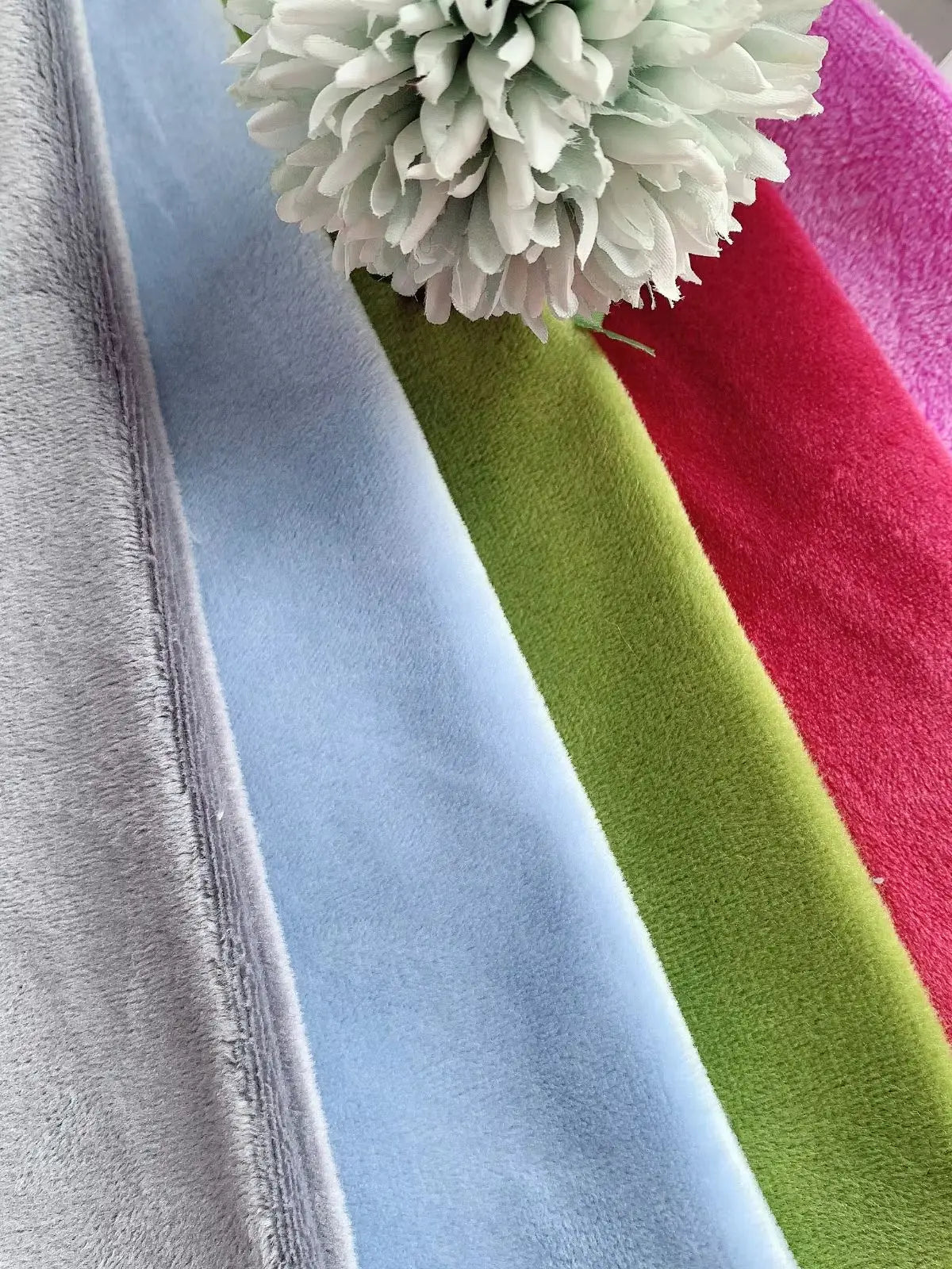 1.5mm Super Soft Short Plush Fabric Thick Crystal Super Soft Flannel Plush Toy Handmade Diy Fabric 45x50cm