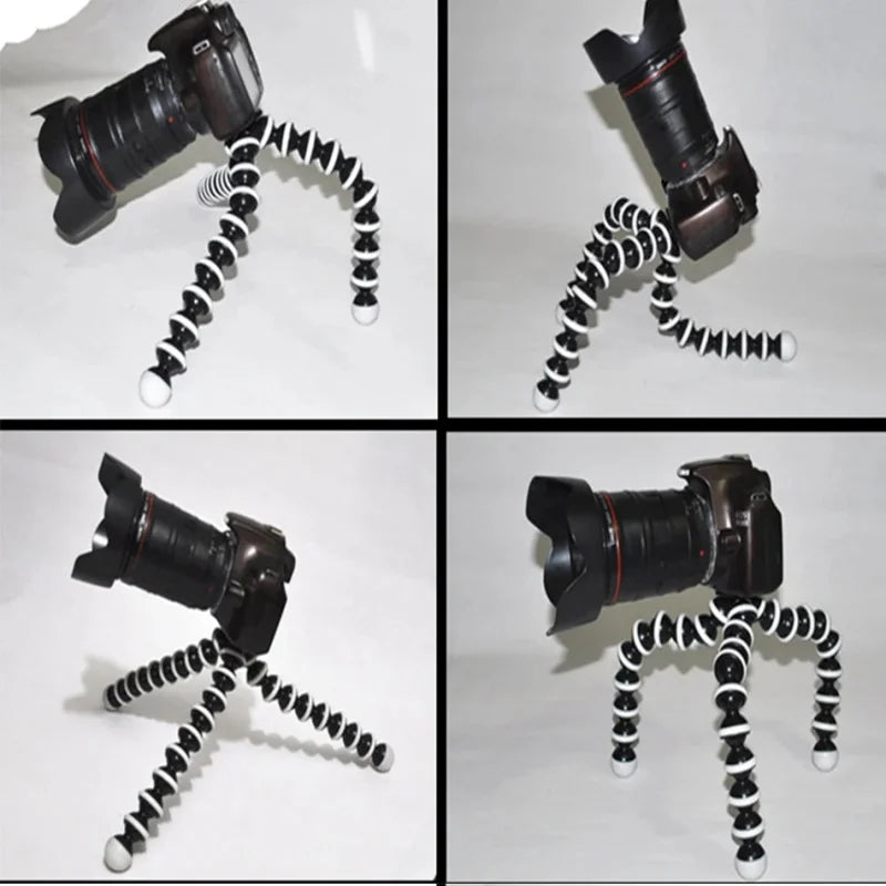 RP01-E Flexible Octopus Tripod Stand Gorillapod for Mobile Phone Camera - Mini Table Desk Stand Compatible with iPhone Samsung
