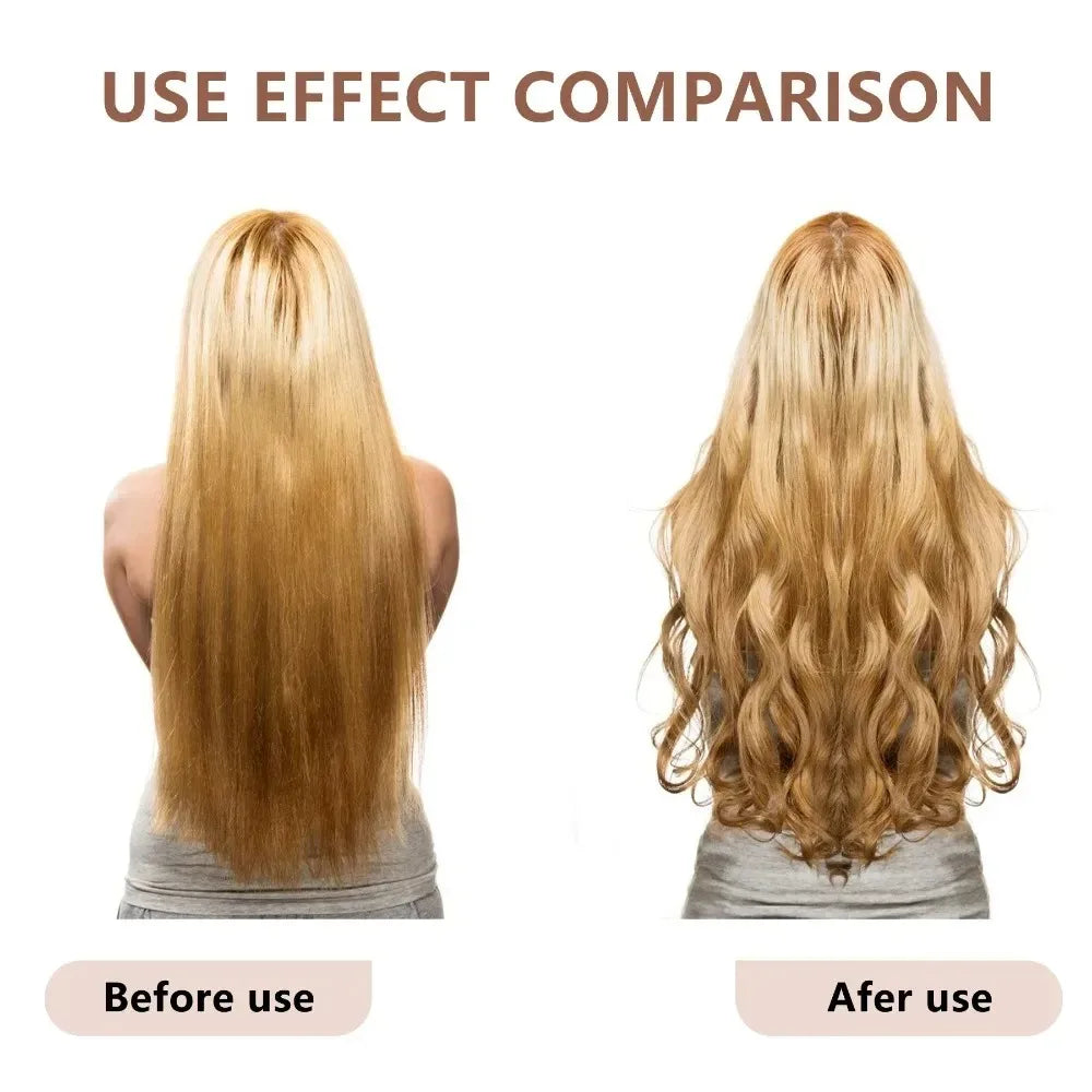 Fashion Potable No Heat Hair Curler Heatless Curling Rod Headband Hair Rollers Silk Curl Sleeping Lazy Soft Curlers Styling Tool