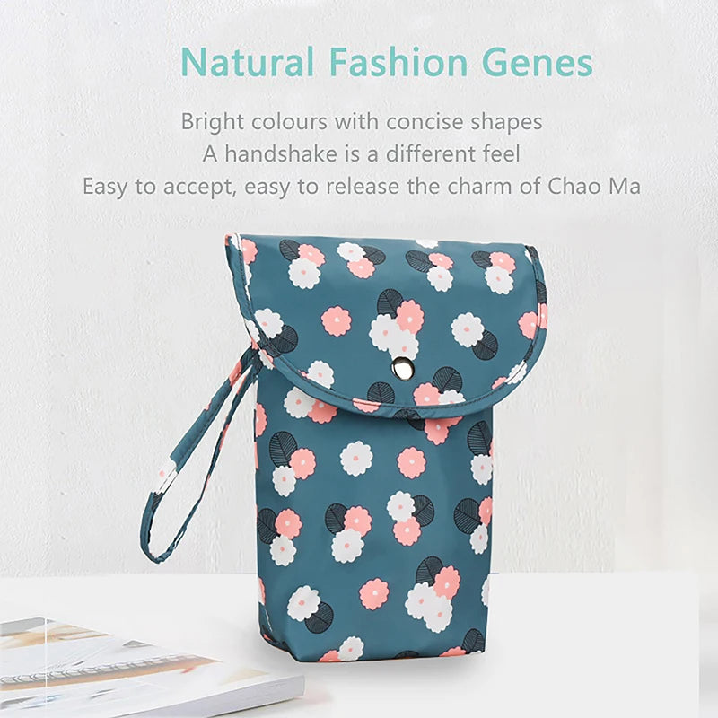 Baby Diaper Bag Newborn Diaper Storage Bag Organizer Waterproof Portable Travel Outdoor Storage Nappy Carry Pack Stroller Pocket