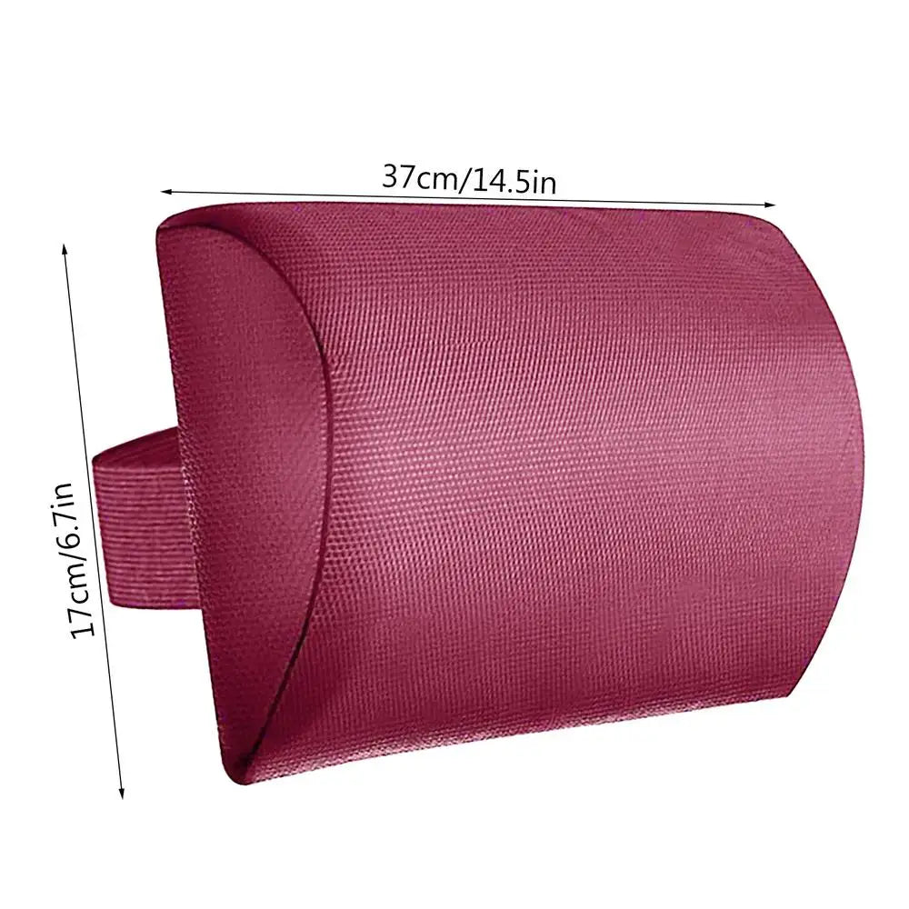 Garden Lounger Cushion Neck Pillow Recliner Headrest Beach Chair Pillow Camp Terrace Lounge Chair Lunch Break Rest Pillow