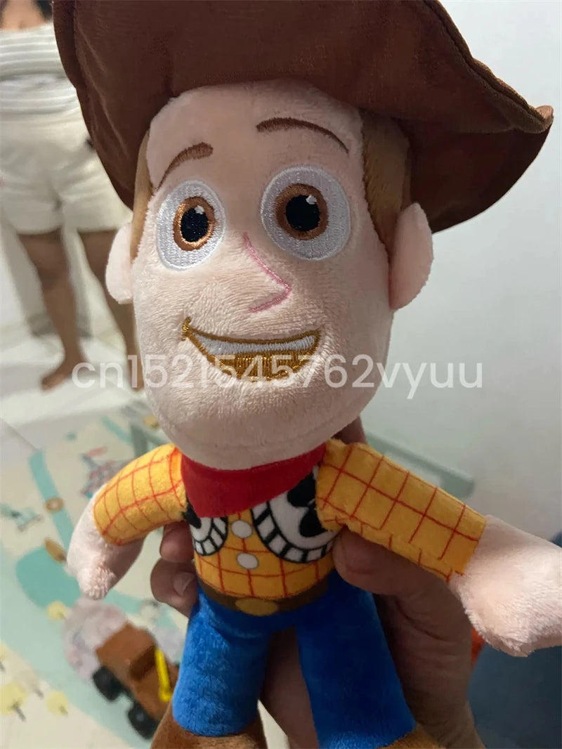 23cm Cute Woody Buzz Lightyear Plush Toy Lovely Stuffed Anime Jessie Plushies Pendant Cartoon Doll Home Decor Xmas Gifts