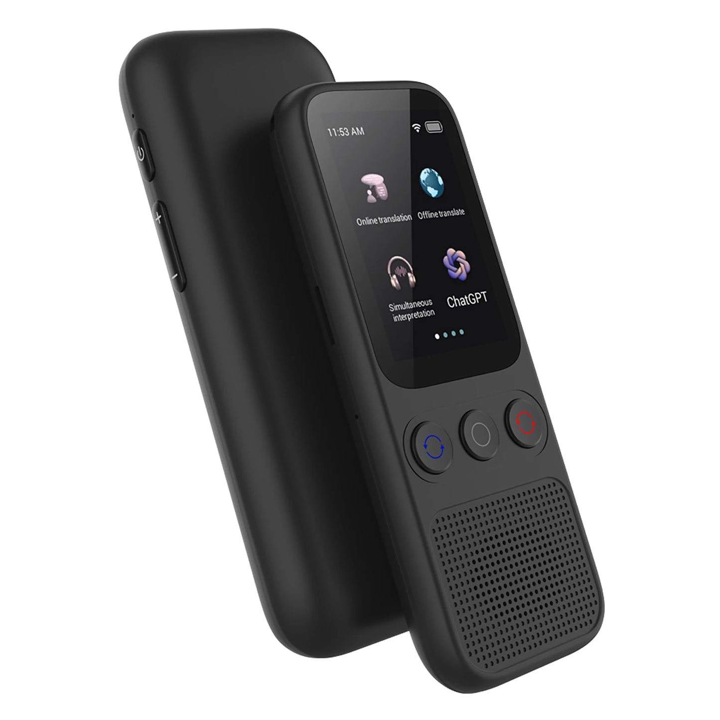S80 Language AI Translator Device with 138 Languages Voice Translating 17 Offline Translation Simultaneous Interpretation