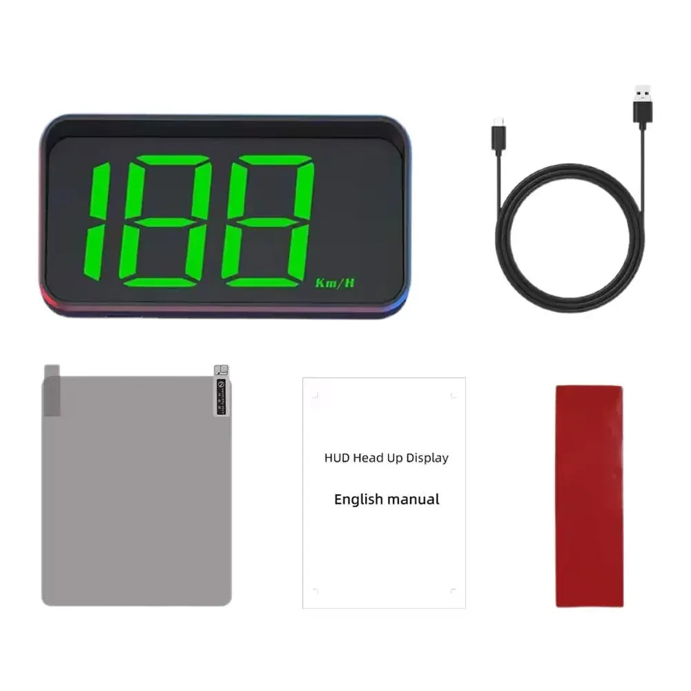 HD M2 Head Up Display GPS Digital Speedometer Universal KM/H Digital HUD Windshield Projector Auto Electronics Accessory