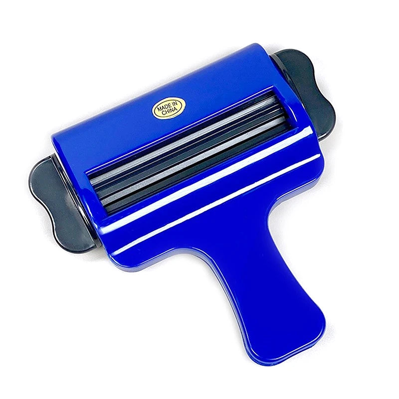 Reusable Plastic Hair Dye Squeezer Hair Salon Color Cream Rolling Pigment Extruder Toothpaste Tube Barber Hairdressing Tools