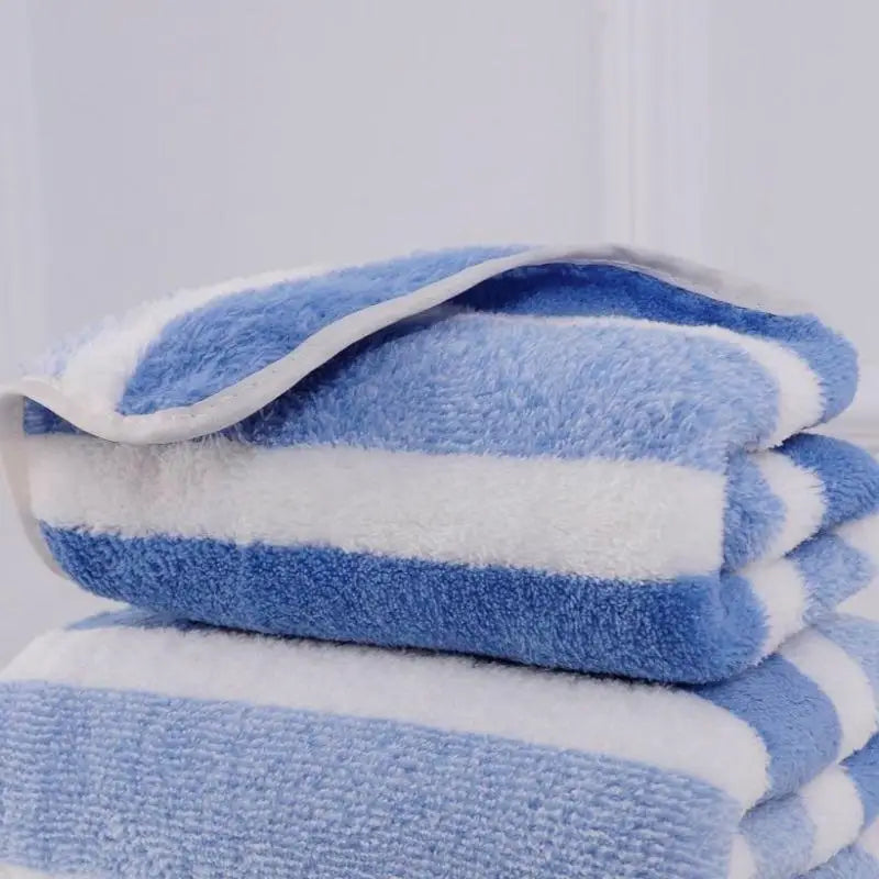 1 Pc Thickened Absorbent Bath Towel Soft Face Towel for Home