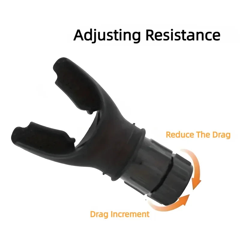 Portable Lung Breathing Exerciser - Adjustable Resistance Respiratory Trainer for Fitness and Rehabilitation