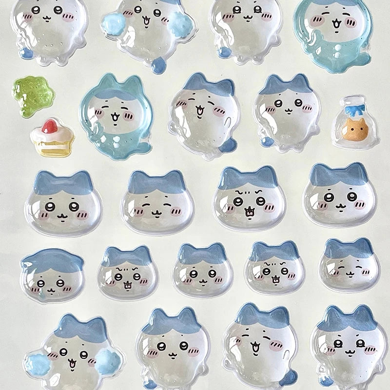 Cartoon Sticker 3D Stickers Aesthetic Sticker DIY Scrapbook Decal Decorations Party Favor ボンボン ドロップシール
