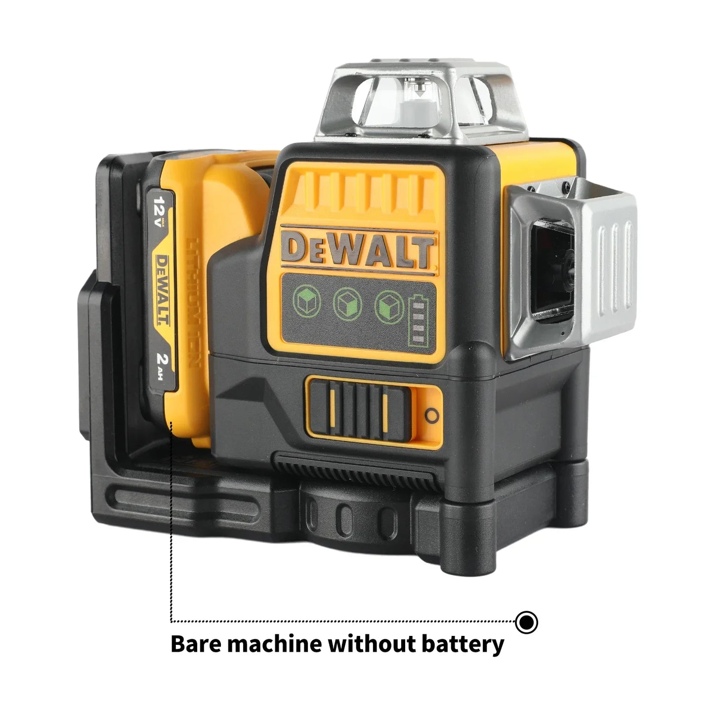 2026 Dewalt DW089LG 12 Lines 3 Sides*360 Degree Vertical 12V Lithium Battery Laser Level Horizontal Green Meter Outdoor
