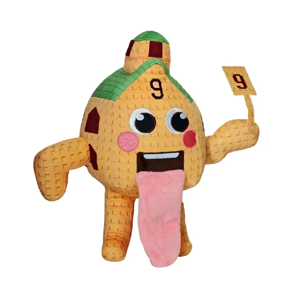 NEW Steal A Brainrot Esok Sekolah Plush Sammy Jandel Strawberry Elephant Plushie Cute No. 9 House Stuffed Doll Toy Fans Gift