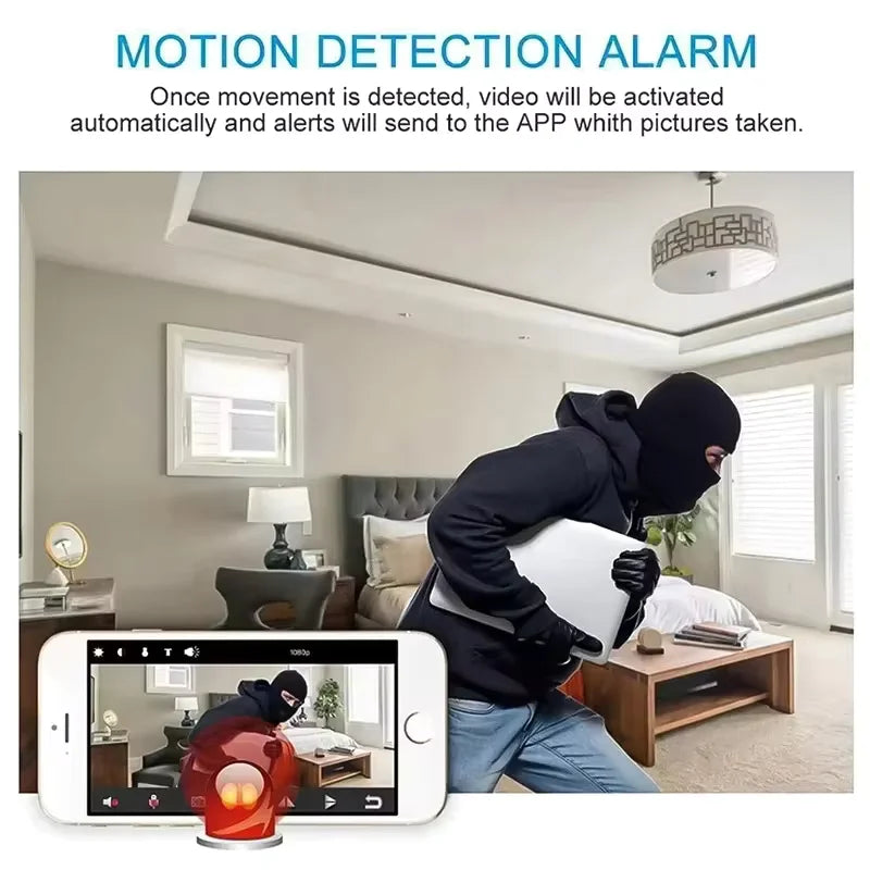 XD Mini Camera Full HD 4K WiFi Night Vision Remote Security Monitoring Waterproof Home Protection Video Recorder