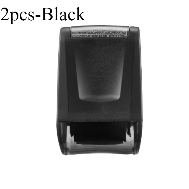 Stamp Roller Anti-Theft Protection ID Seal Smear Privacy Confidential Data Guard Information Data Identity Address Blocker