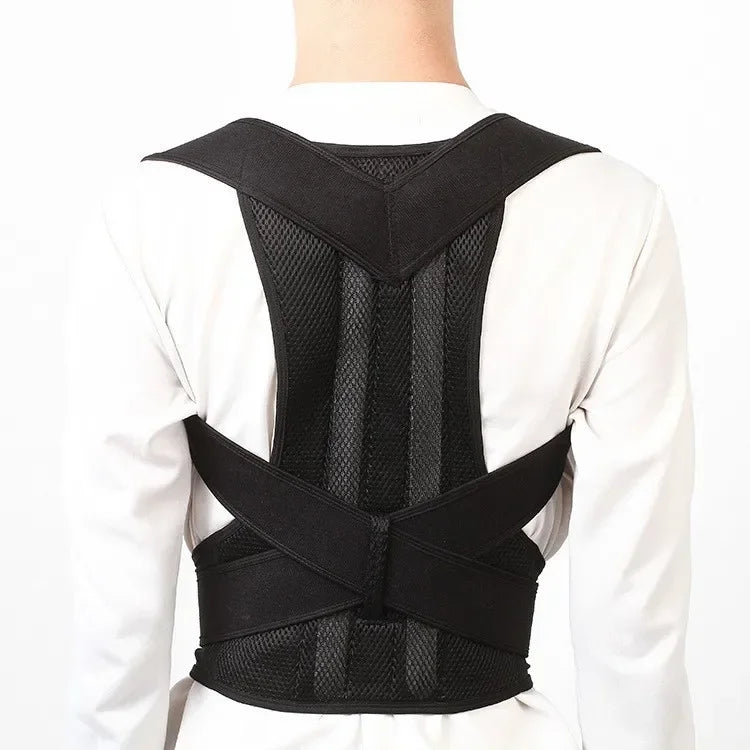 Humpback corrector for adult men, invisible straight back posture belt, corrects spine, improves round shoulder and back