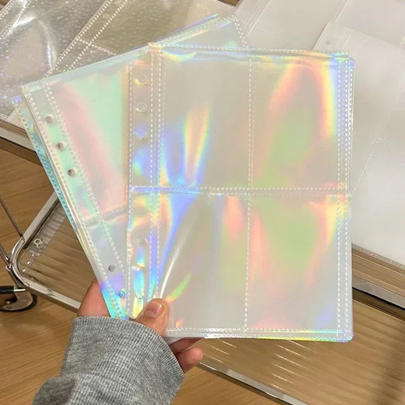 A5 Binder Photocards Cover Kpop Loose-leaf Collect Book Photo Cards Album Storage Book Stationery Birthday Gifts 포토카드 바인더