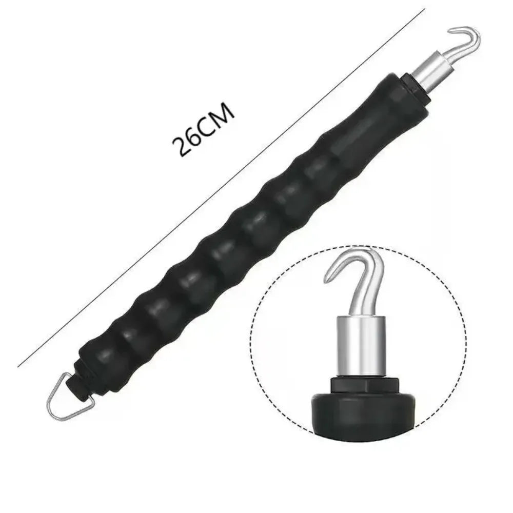 New Semi-Automatic Rebar Tying Machine Wire Knoting Pliers Straight Pull Bar Binding Hook Construction Site Winding Tool