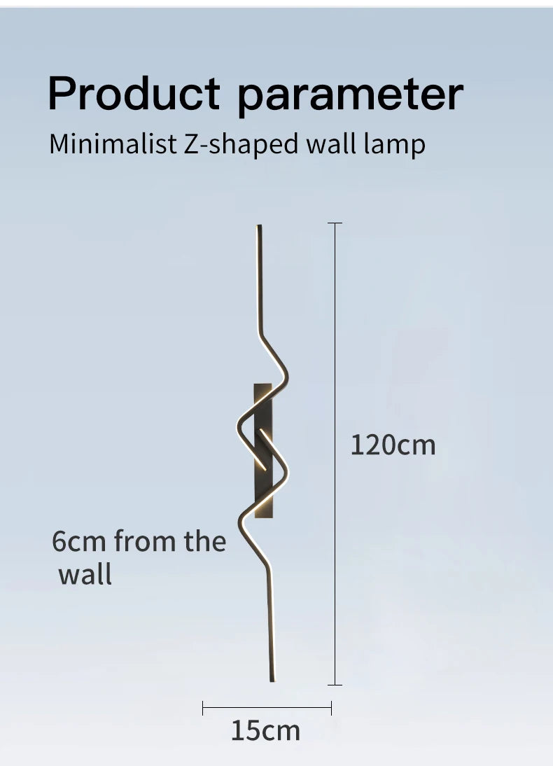 Modern Wall Light Long Decorative Lights Nordic Living Room lights For Wall Corridor Ceiling Light Home Decor Lighting Fixtures