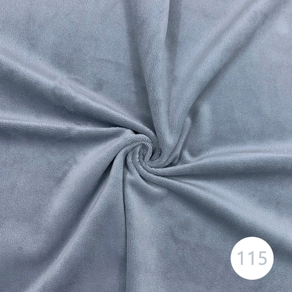 1.5mm Super Soft Short Plush Fabric Thick Crystal Super Soft Flannel Plush Toy Handmade Diy Fabric 45x50cm